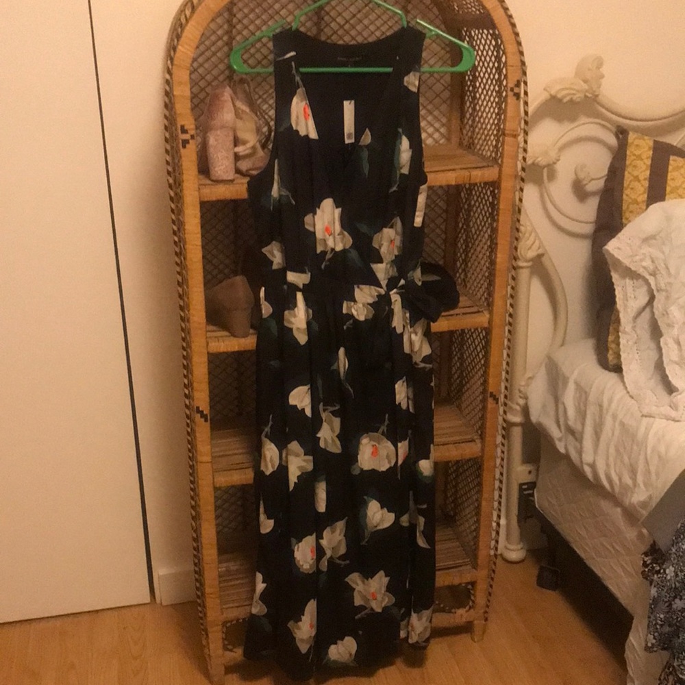 Banana Republic Floral Wrap Dress